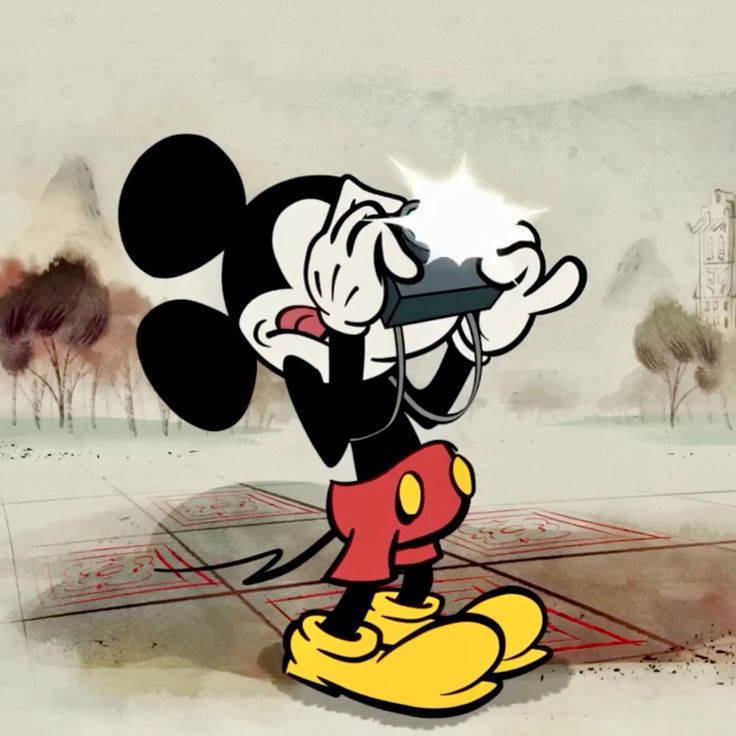 Strong tuff Mickey Mouse profile picture confident vibe