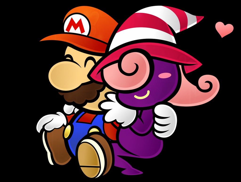 Vivian Paper Mario avatar purple design