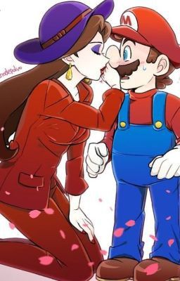 Vivian Mario profile picture flat art style
