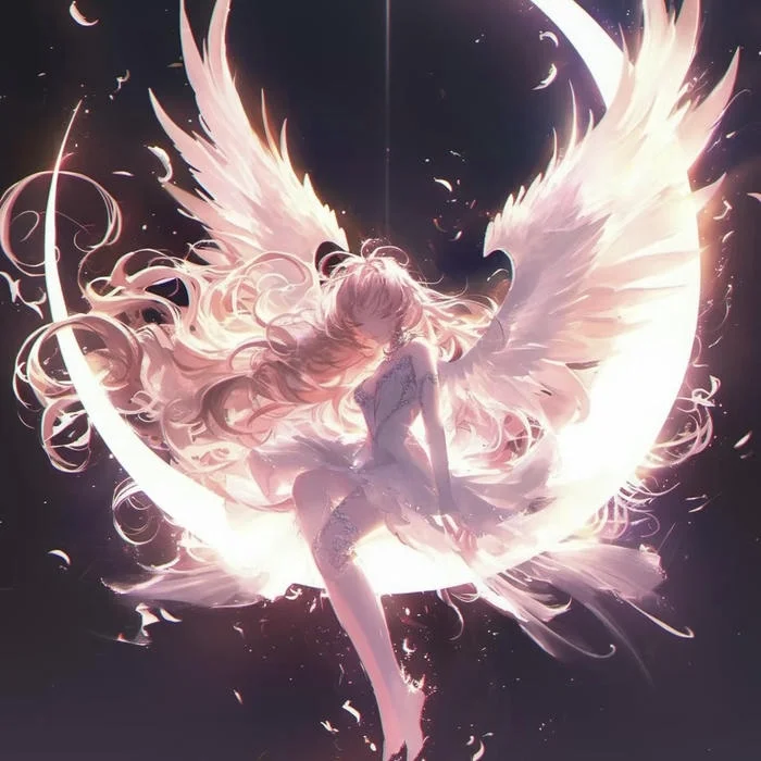 White Angel Aesthetic Pfp