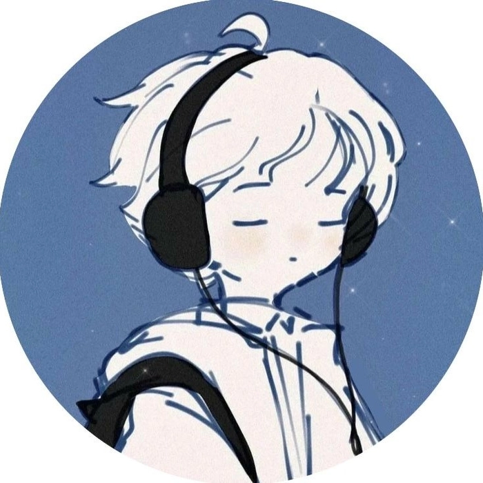 elegant white themed anime boy portrait with snowy environment and pure color palette