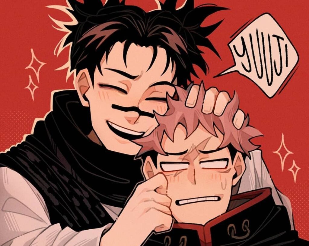 Yuji and Choso matching PFP with brotherly connection and balanced dual composition