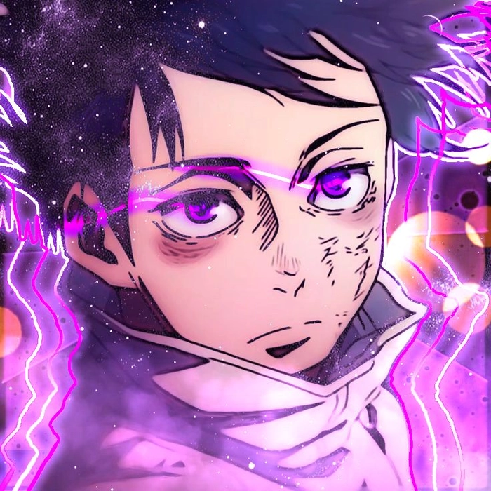 Yuta Okkotsu dark death-themed avatar with shadowed framing and grief energy
