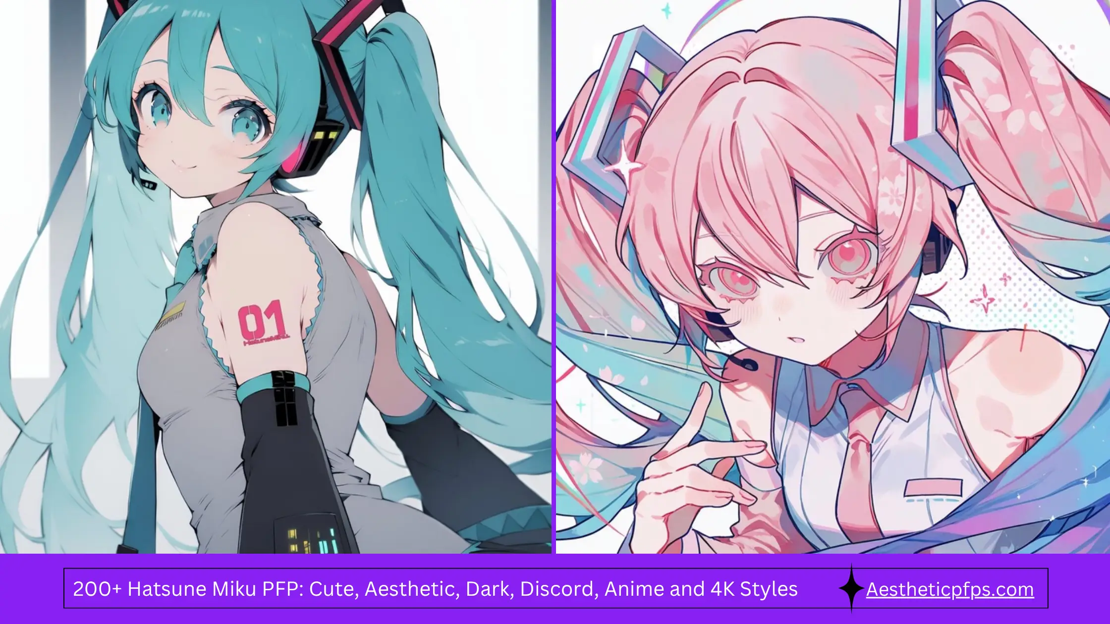 200+ Hatsune Miku PFP Cute, Aesthetic, Dark, Discord, Anime and 4K Styles