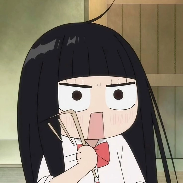 Cute funny PFP with rounded cartoon face and light humor