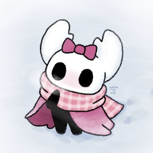 Cute Hollow Knight PFP chibi style