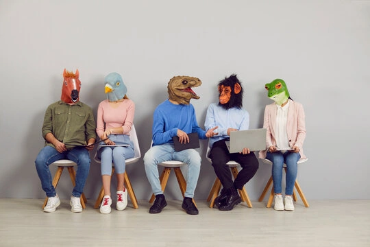 Funny profile picture for work creative industry