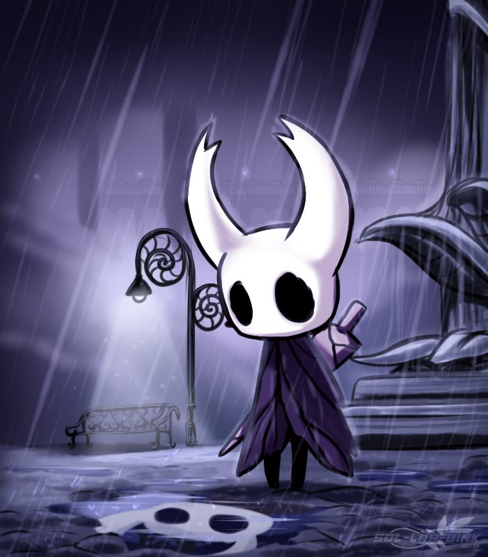 Hollow Knight Ghost PFP simple recognizable