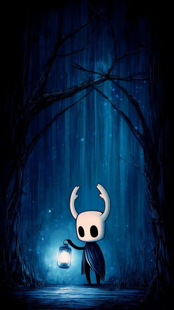 Ghost Hollow Knight profile picture minimal