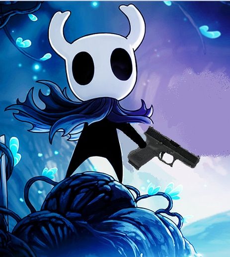 Cute Hollow Knight PFP in soft pastel tones