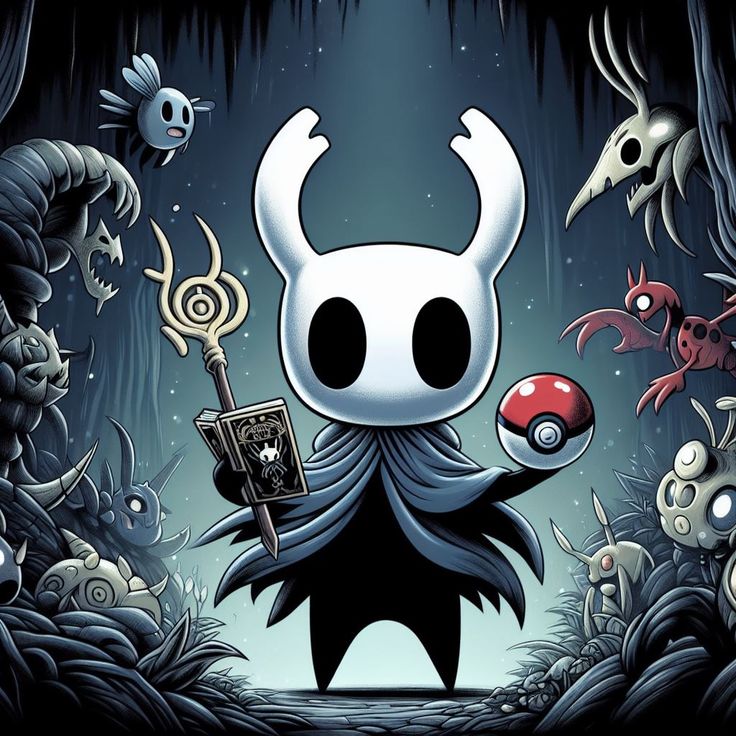 Hollow Knight Discord PFP clear silhouette