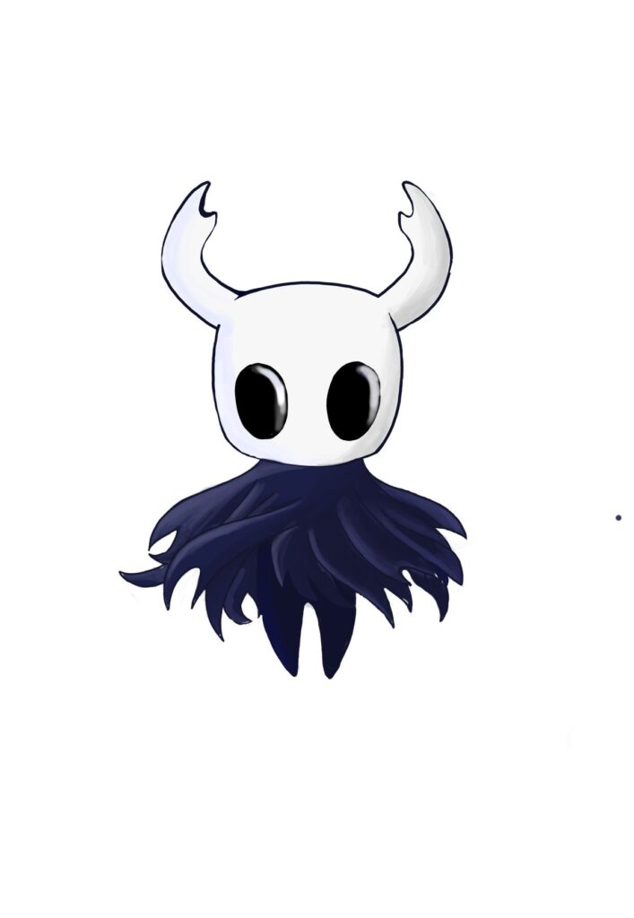 Custom Hollow Knight profile picture maker style