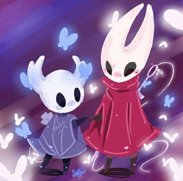 Hollow Knight matching profile pictures duo set