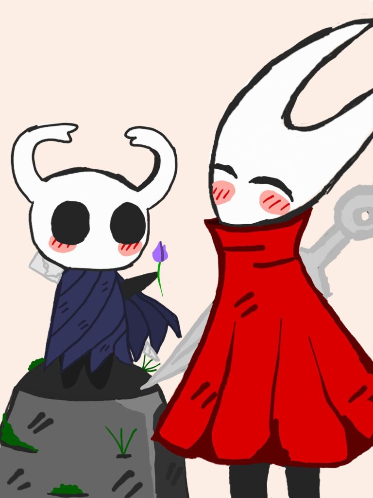 Matching Hollow Knight PFP complementary pair
