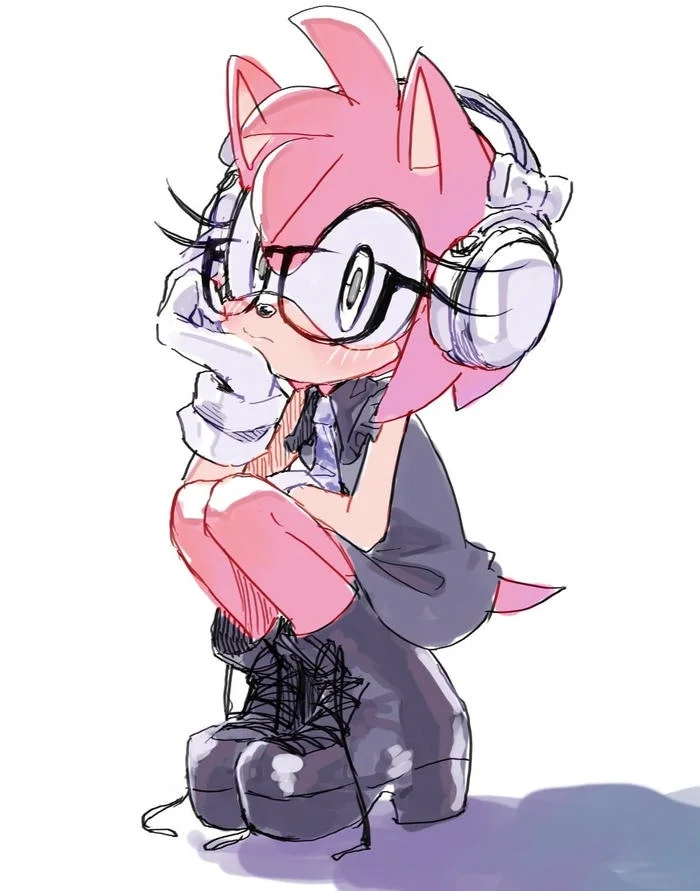 Amy Rose dreamy aesthetic PFP Pinterest style