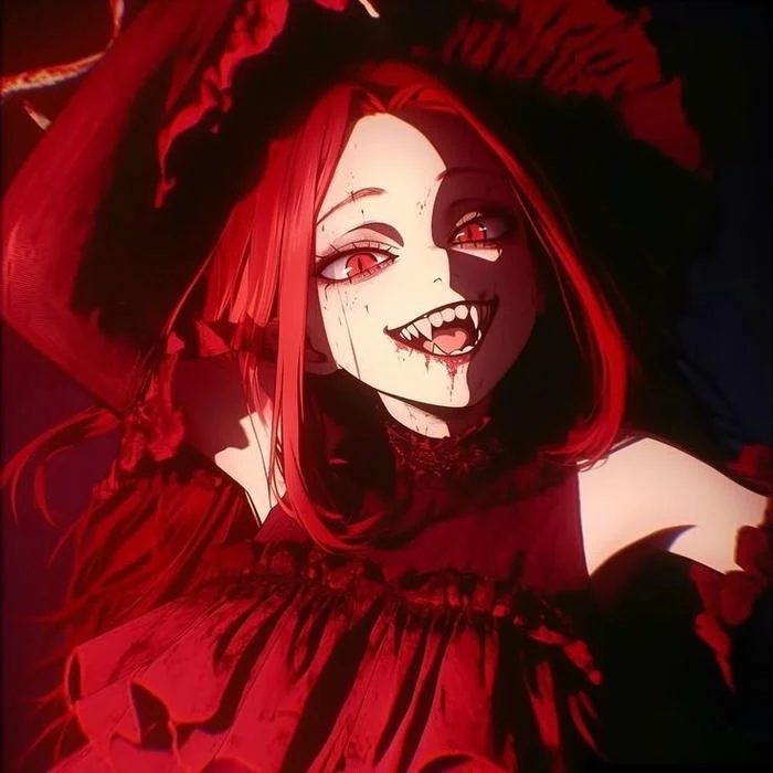 best vampire pfp dramatic lighting clear focal point