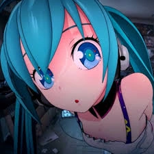 Brazilian Hatsune Miku PFP with vibrant tropical colors and carnival energy