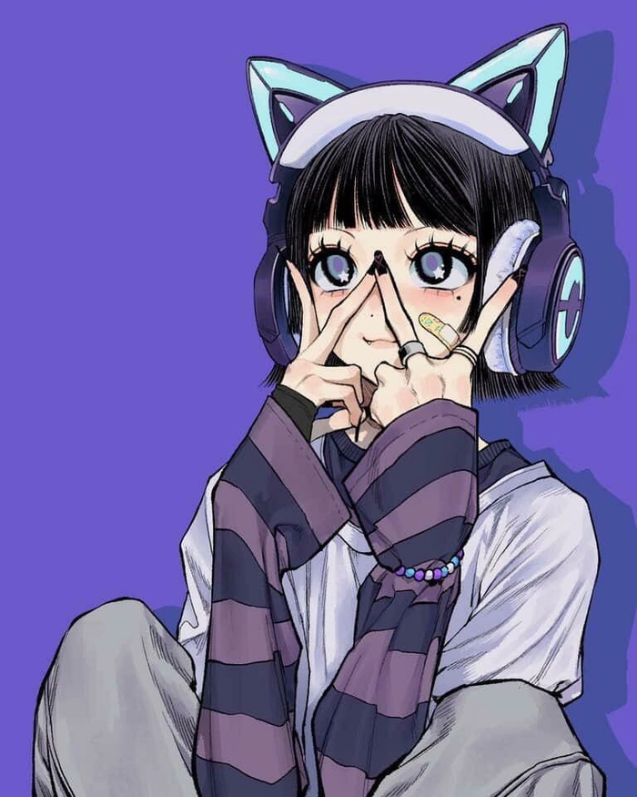 Cool Discord server PFP with limited color palette and symbol design