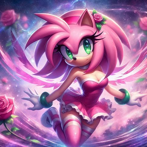 Amy Rose cute PFP idea with warm inviting expression