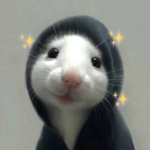 Cute funny anime PFP 300x300 square format