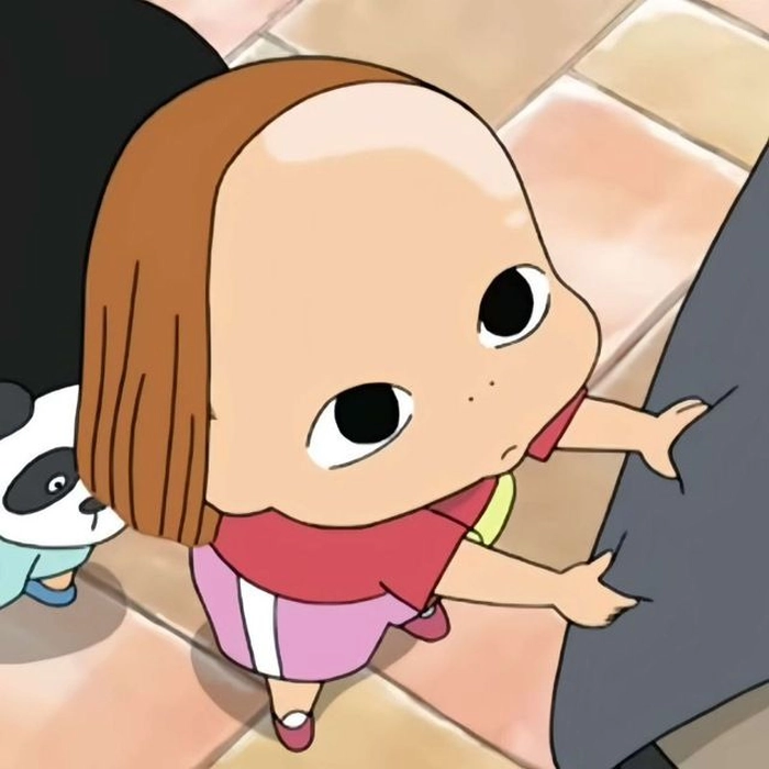 Discord funny anime PFP with stylized shock expression