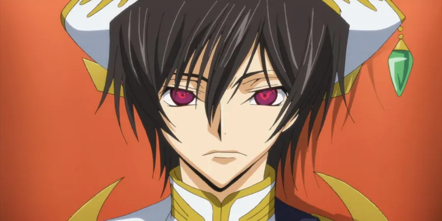 Emperor Lelouch PFP with symmetrical regal framing
