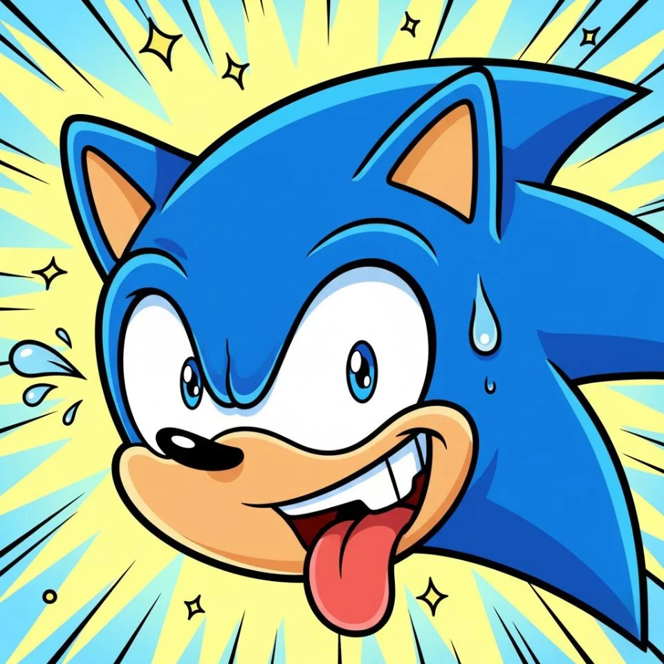 Hyper-expressive anime reaction face as Discord PFP