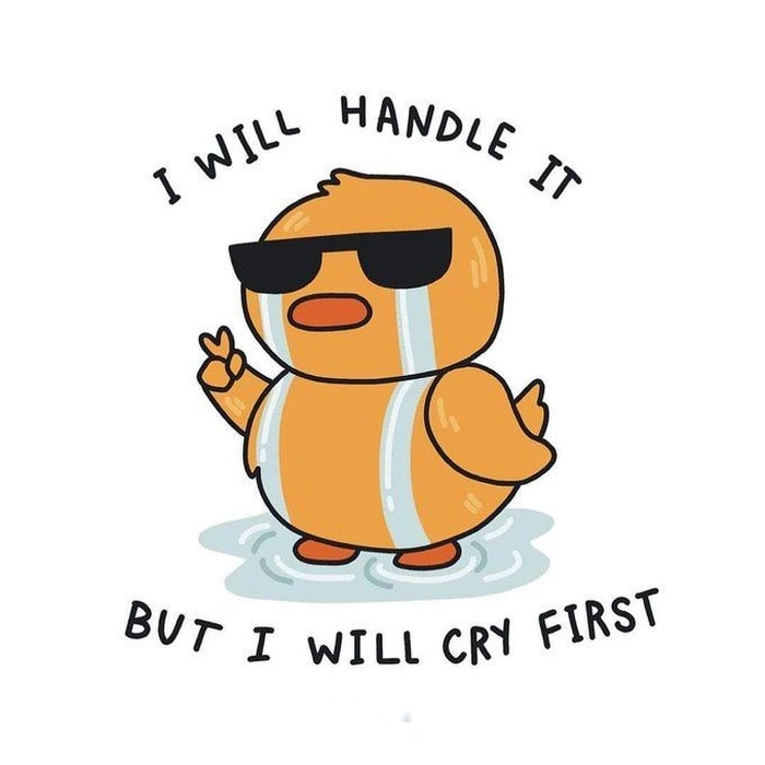 Funny DP with quote overlay profile picture