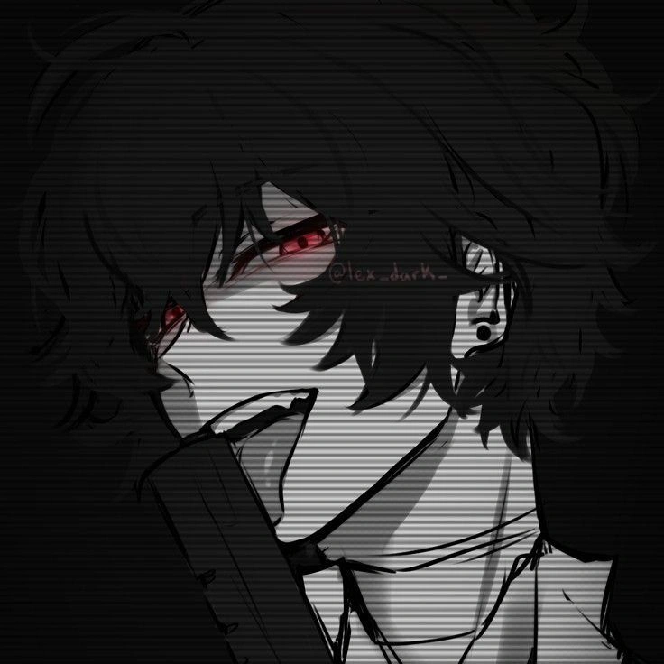 Chaotic irony Discord boy avatar with overconfident expression