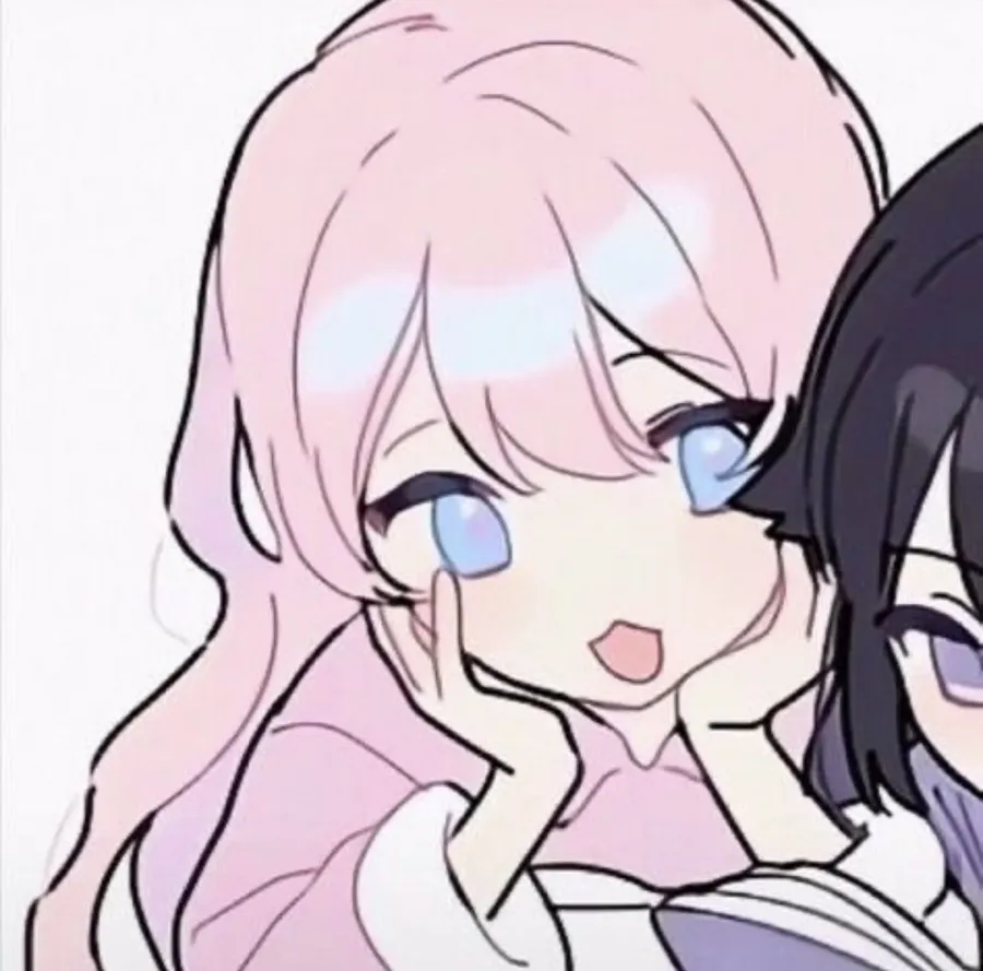 Funny PFP for girls with pastel meme humor and cute chaotic avatar styles