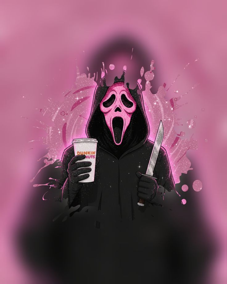 Ghostface funny PFP with absurd meme reaction edit