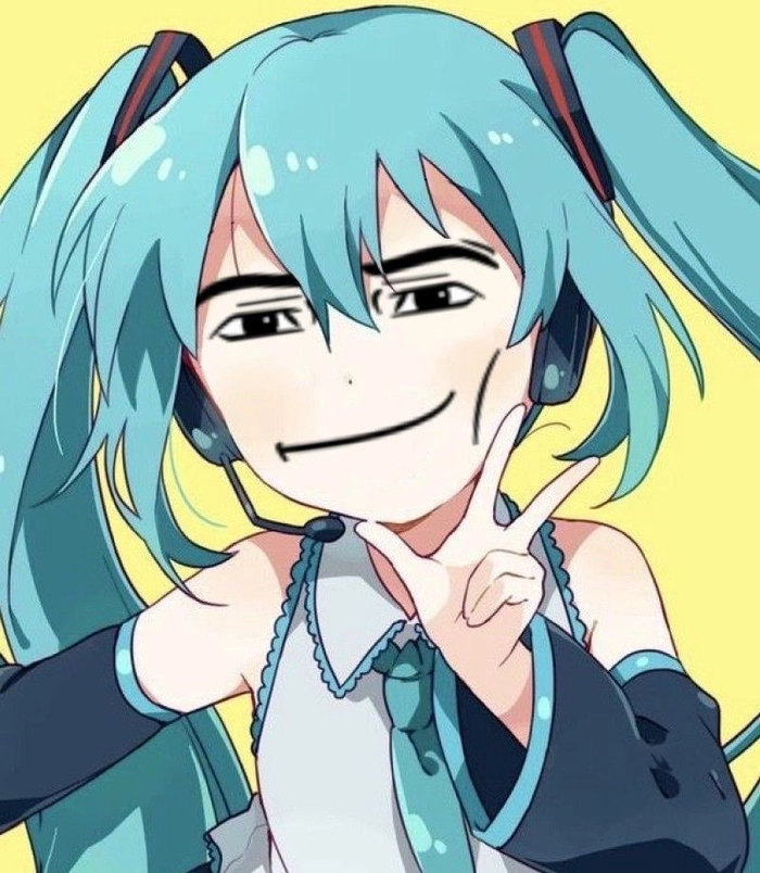 4K Hatsune Miku PFP with ultra-sharp linework and detailed shading