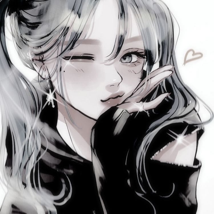 Instagram PFP anime character portrait bold