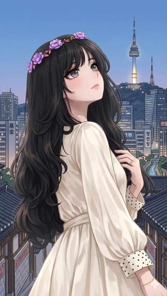 Instagram PFP for girls golden hour portrait warm