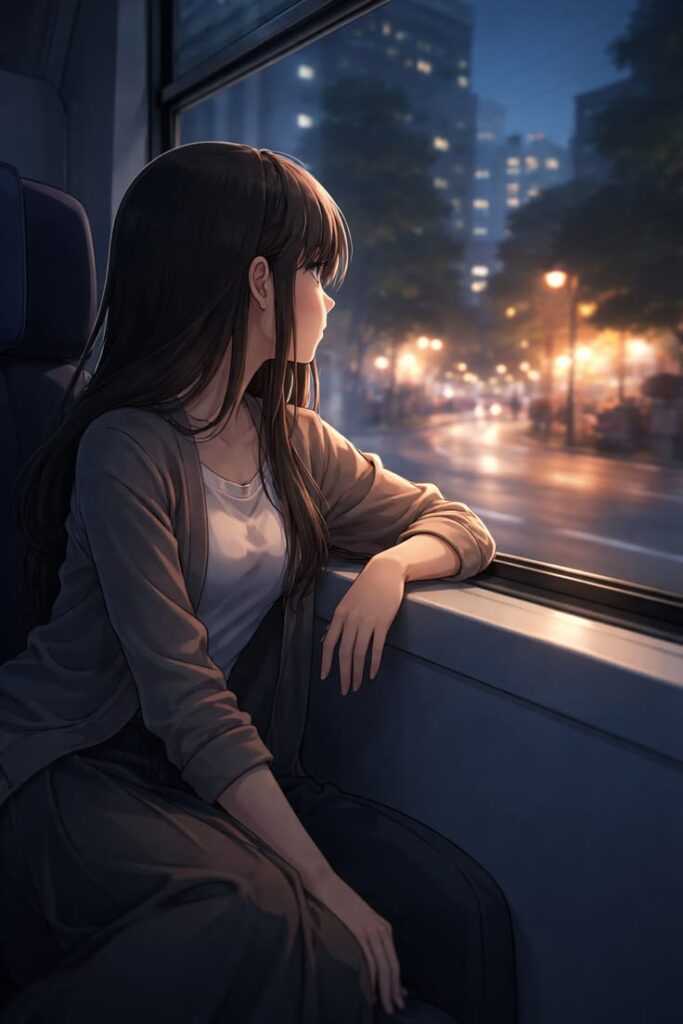 Instagram PFP sad muted blue tones melancholic