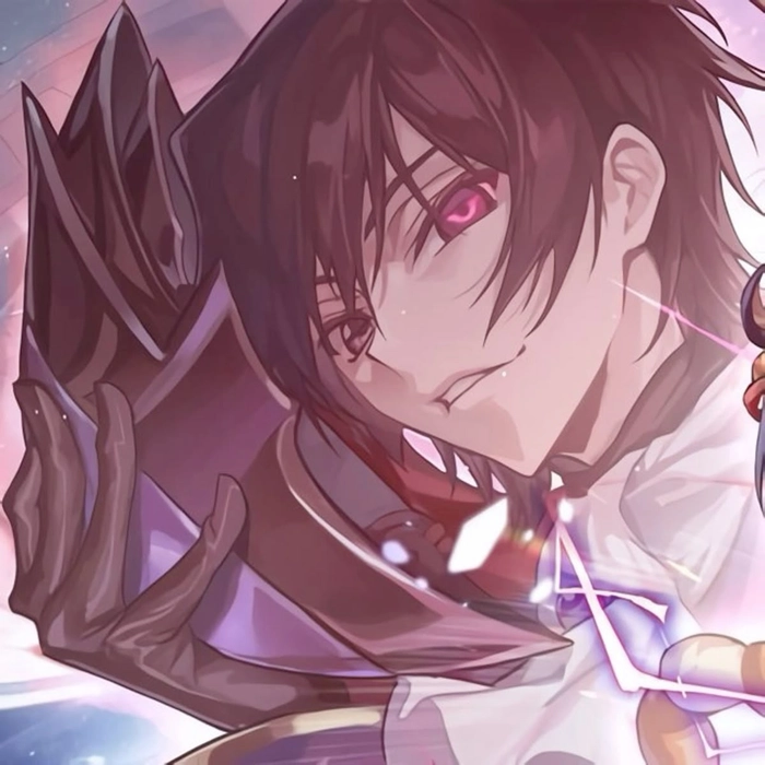 Lelouch fanart PFP with unique artistic interpretation
