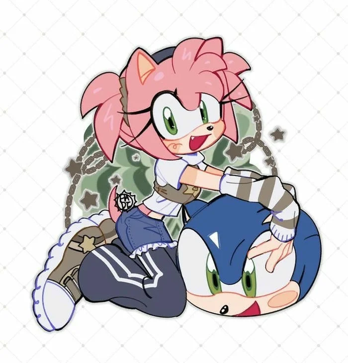 Sonic movie Amy Rose profile picture polished cinematic