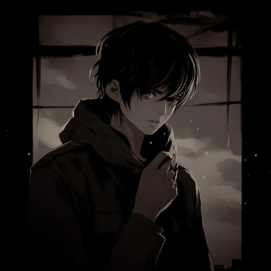 Animated smoking PFP GIF with subtle drifting smoke loop