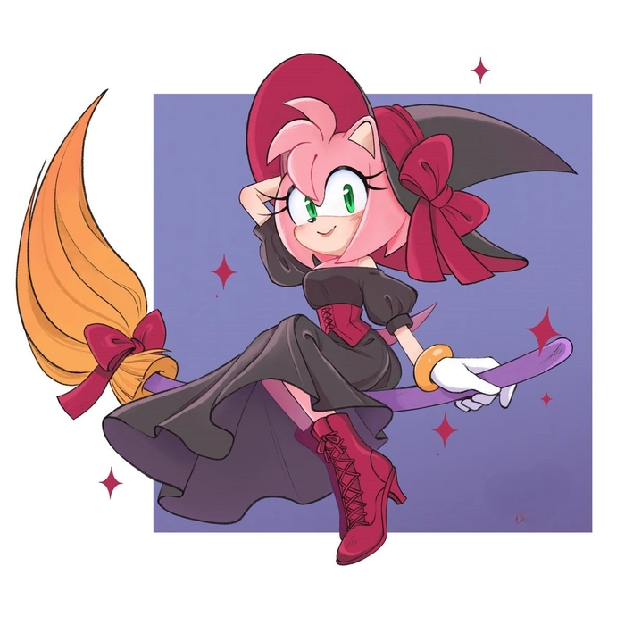 Sonic Adventure Amy Rose avatar nostalgic game style
