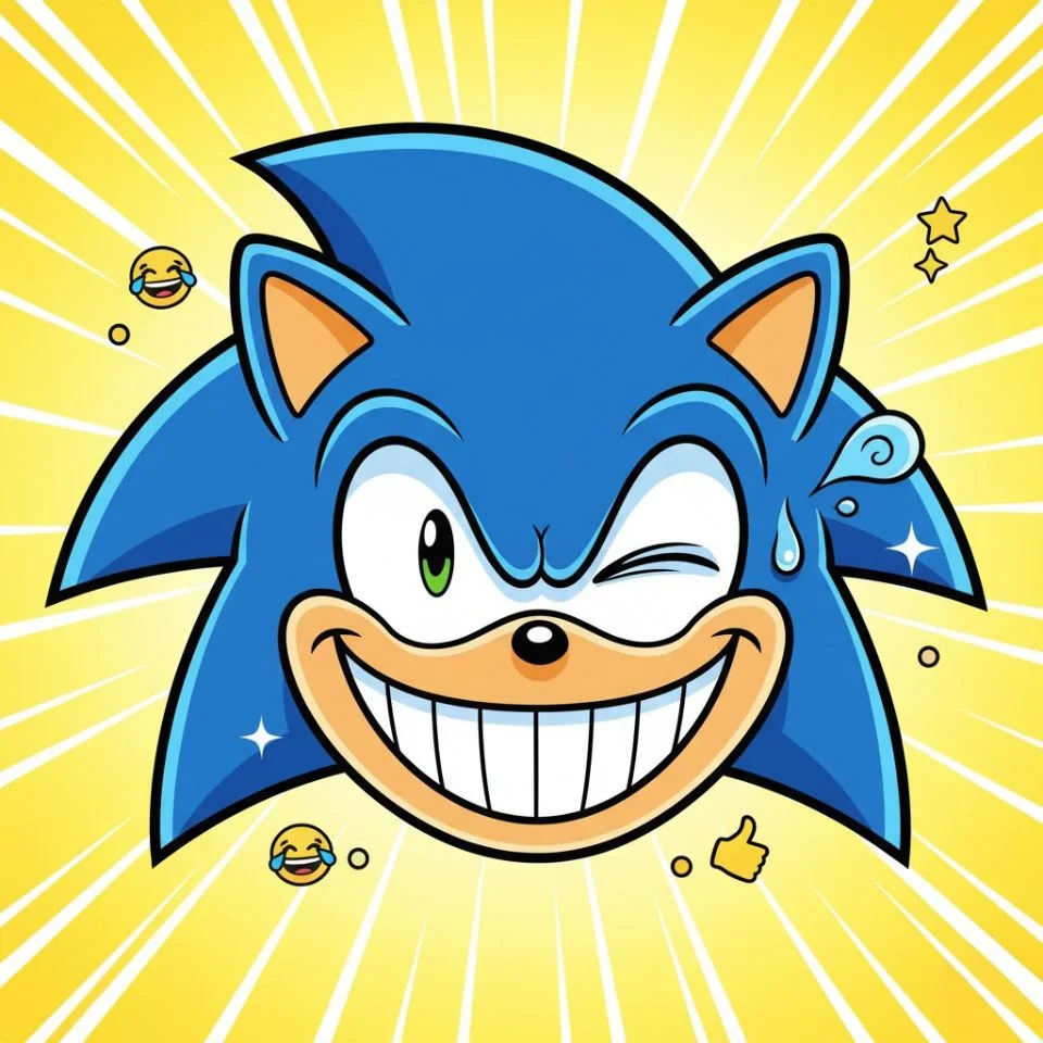 Loud bold Discord avatar with strong comedic expression