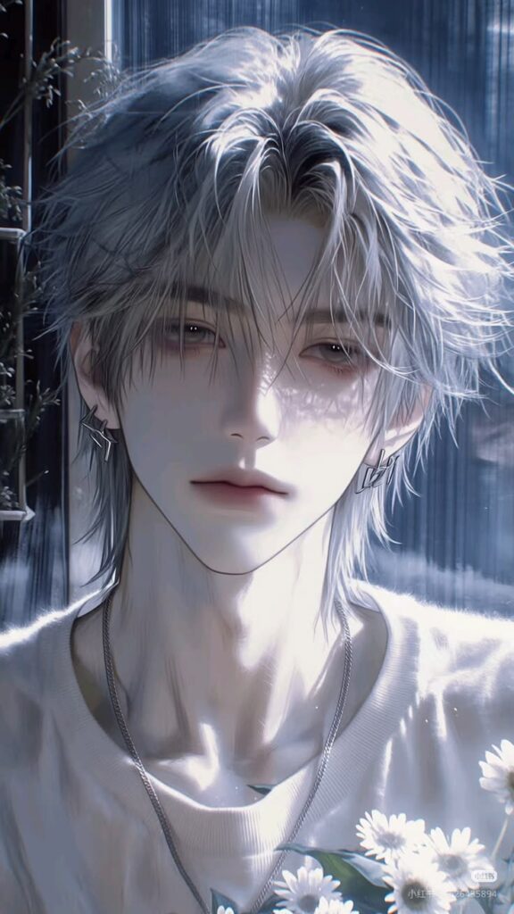 vampire pfp boy glowing eyes aesthetic