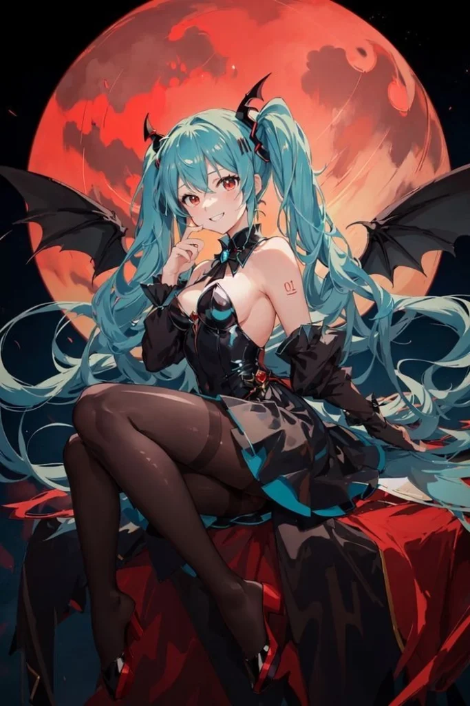 vampire pfp gif subtle motion dark aesthetic