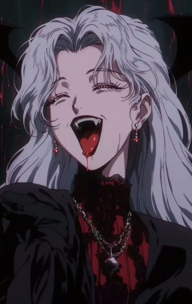 vampire pfp tumblr soft grunge muted tones