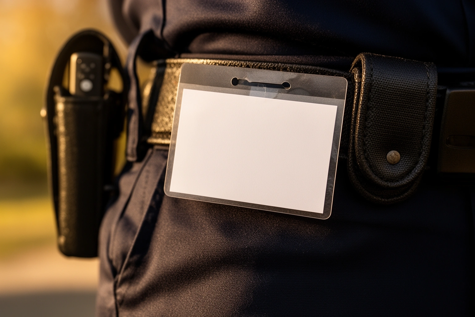 Small printed card listing legal rights, similar to a Miranda warning card carried by police officers