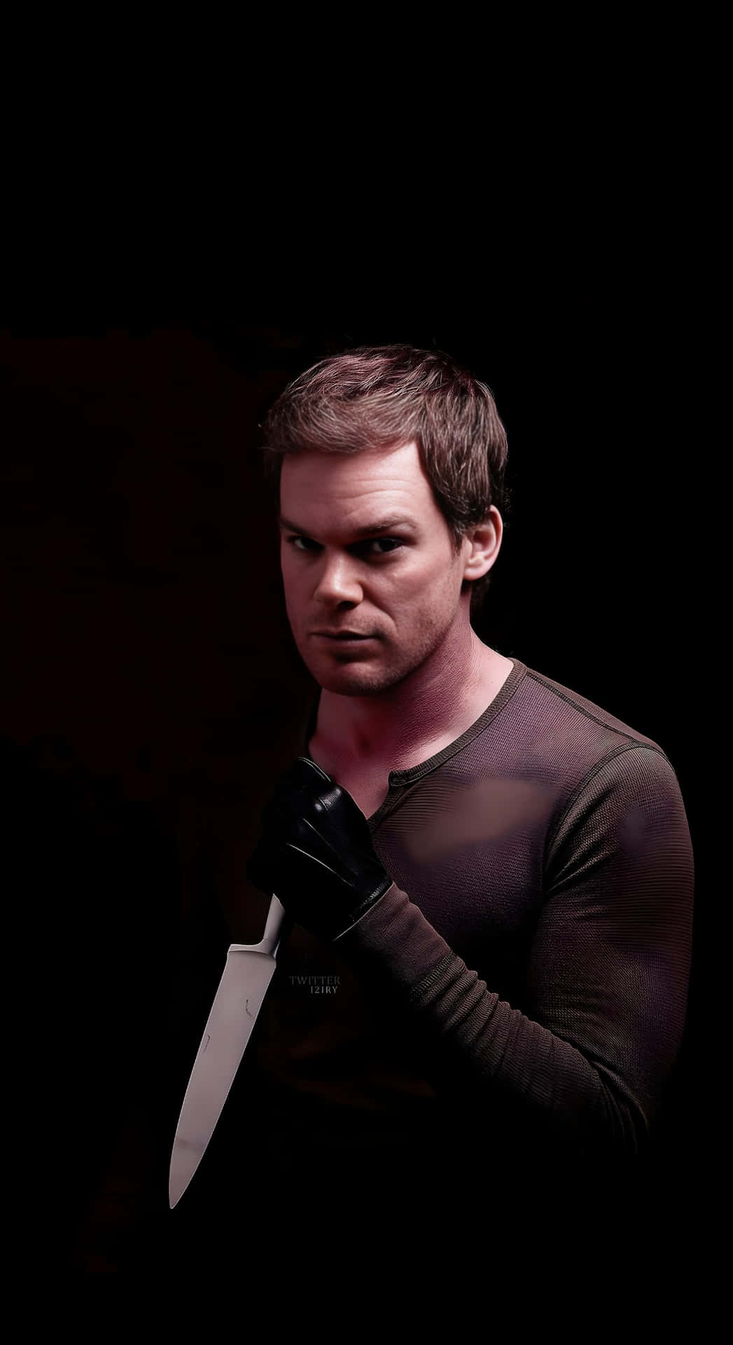 Dexter Morgan PFP dark vigilante action shot