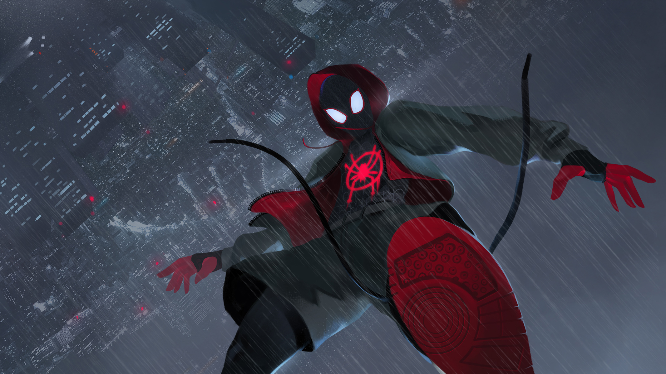 Miles Morales unmasked PFP portrait