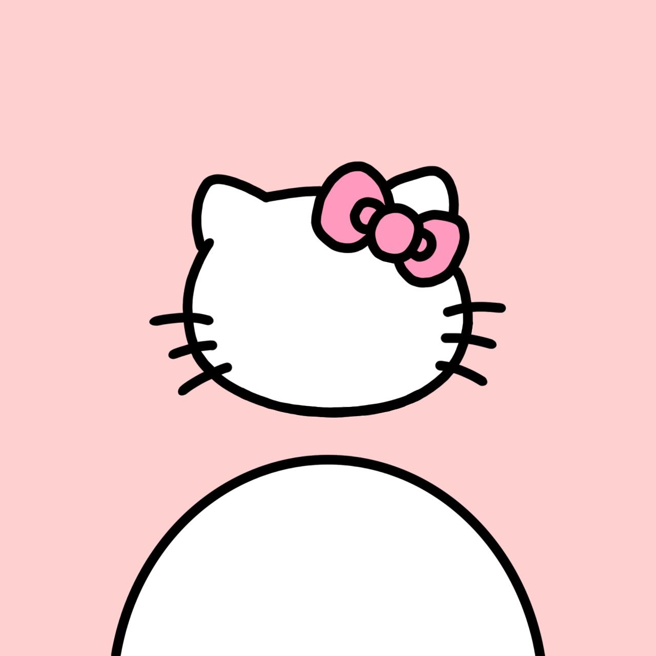 Cute Hello Kitty PFP pink