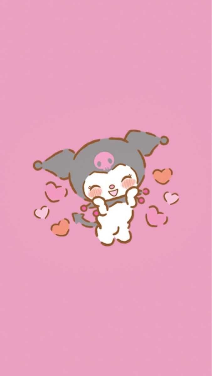 Kuromi PFP dark aesthetic background