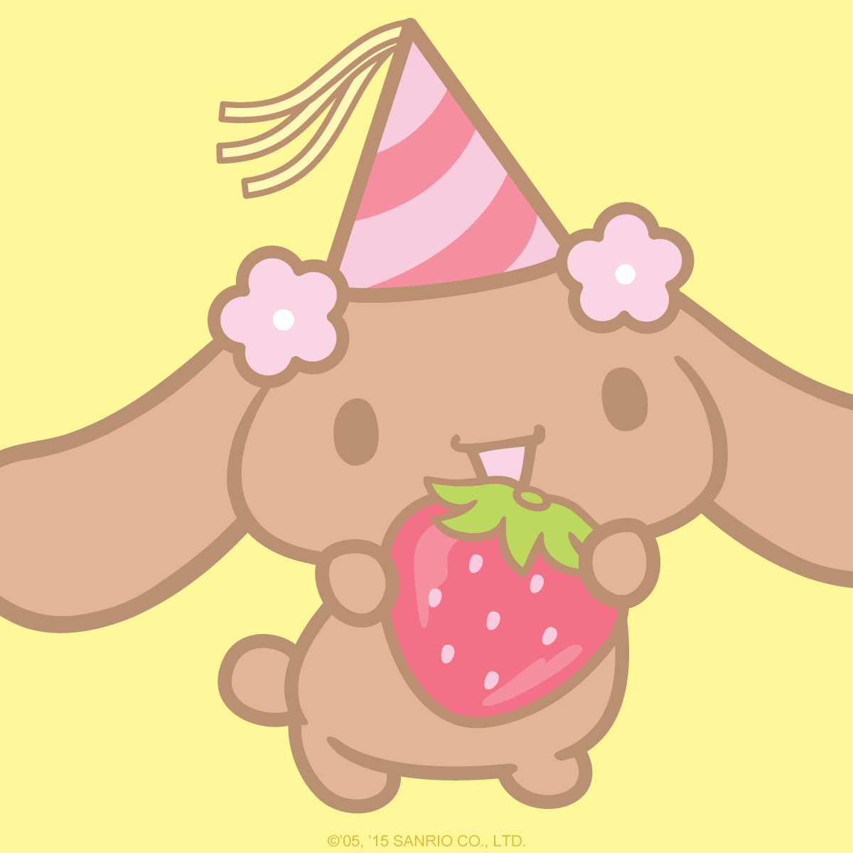 Cinnamoroll PFP with Mocha and Strawberry